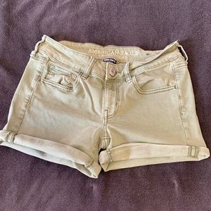 American Eagle SuperStretch denim shorts
